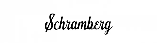 Schramberg  Frei Schriftart Herunterladen