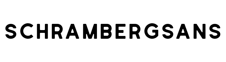 SchrambergSans  Free Fonts Download