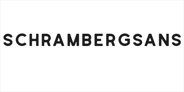 SchrambergSans Logo