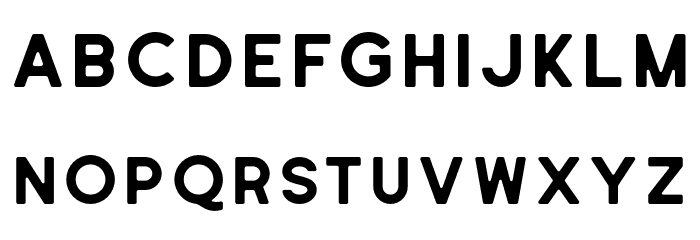 SchrambergSans Font LOWERCASE