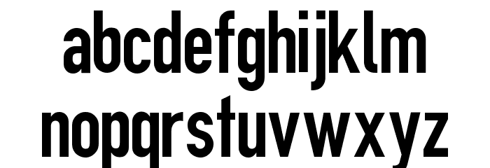 Schraubenkiste2 Font LOWERCASE