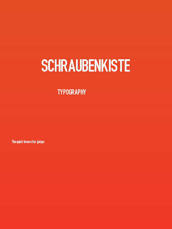 Schraubenkiste Poster