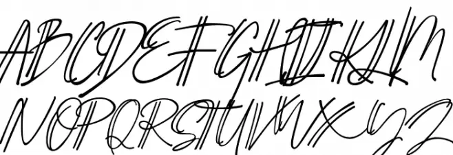 Schrödinger's Schriftart Groß