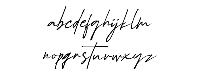 Schrödinger's Font LOWERCASE