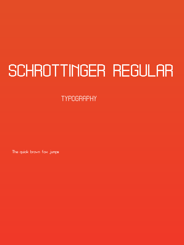 Schrottinger Regular Poster