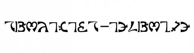 Schuelers-Enochian  Frei Schriftart Herunterladen