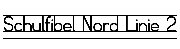 Schulfibel Nord Linie 2  免费字体下载