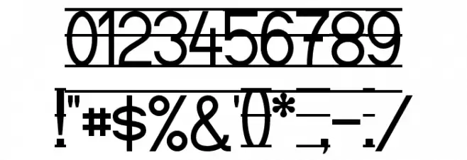 Schulfibel Nord Linie 2 Font OTHER CHARS