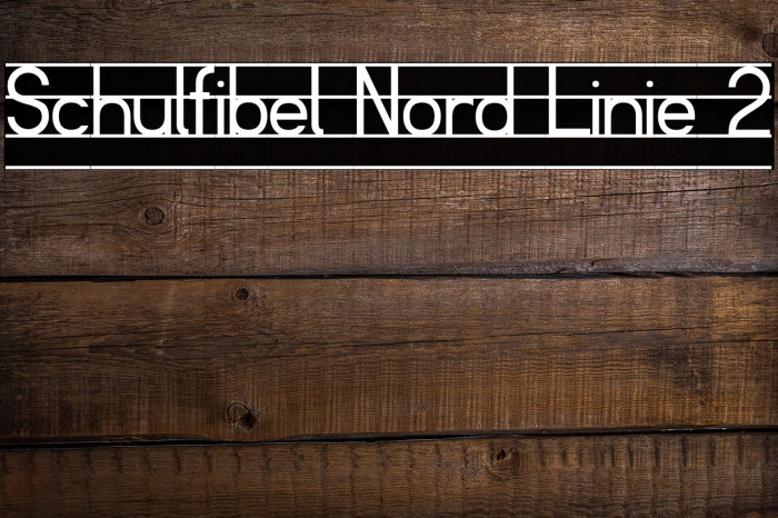 Schulfibel Nord Linie 2 Font examples