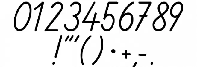 Schulschrift95  Normal Font OTHER CHARS