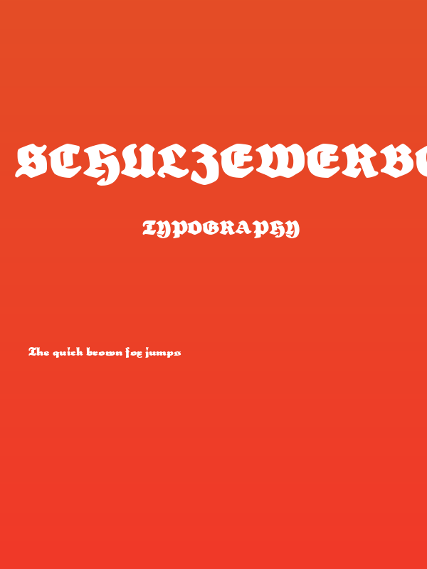 SchulzeWerbekraft Poster