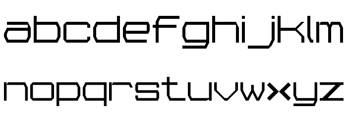Schutzgitterhaus-Grotesk NBP Regular Font LOWERCASE