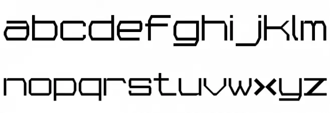 Schutzgitterhaus-Grotesk NBP Regular Caratteri MINUSCOLO