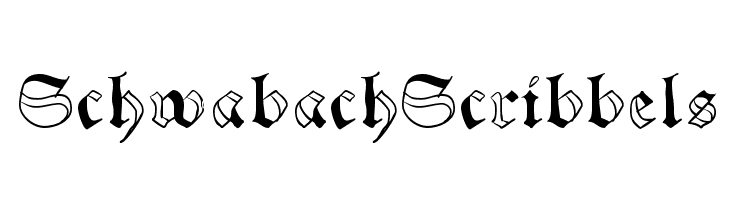 SchwabachScribbels  font caratteri gratis