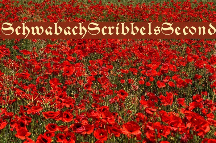 SchwabachScribbelsSecond Font examples