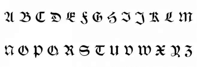 Schwaben Alt UNZ1A Italic Font Litere mari