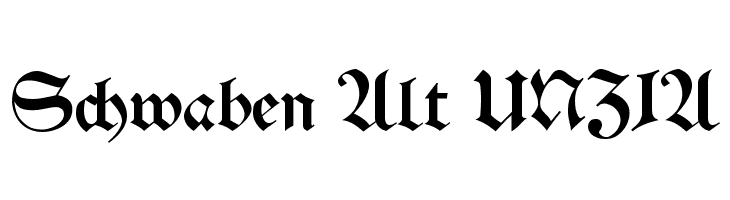 Schwaben Alt UNZ1A Font