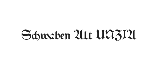 Schwaben Alt UNZ1A Logo