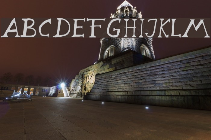 Schwabstrasse Font examples