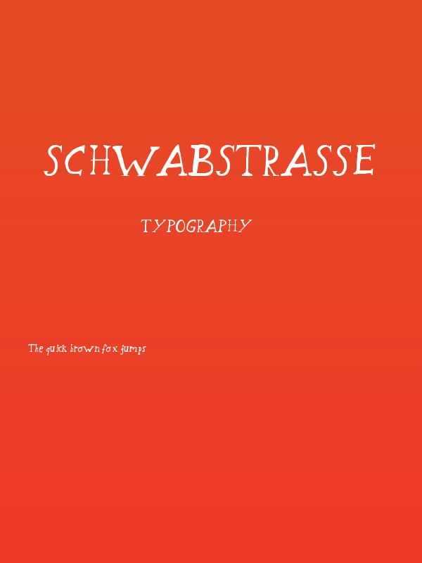 Schwabstrasse Poster