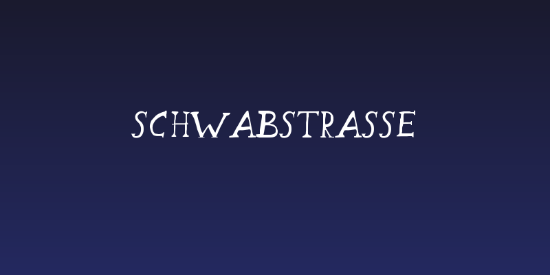 Schwabstrasse Social Header