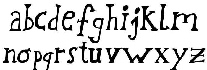 Schwabstrasse Font LOWERCASE