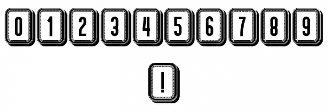 Schwarzenberg Capitals Regular Font OTHER CHARS