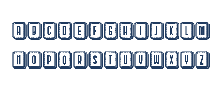 Schwarzenberg Capitals Regular Lowercase