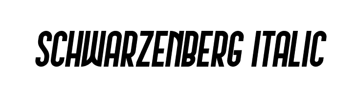 Schwarzenberg Italic  Free Fonts Download