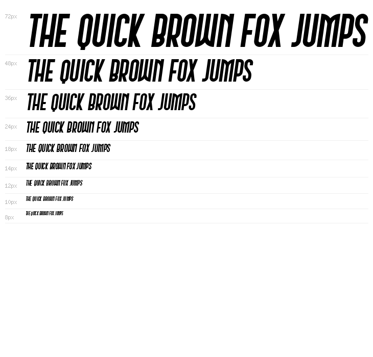 Schwarzenberg Italic Waterfall