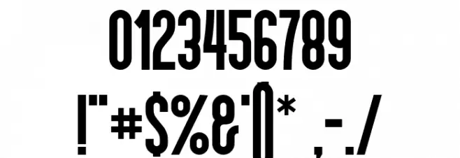 Schwarzenberg Regular Font OTHER CHARS