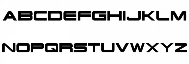 Schwarzenegger Font LOWERCASE