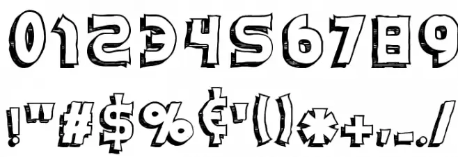 Schwifty Font OTHER CHARS