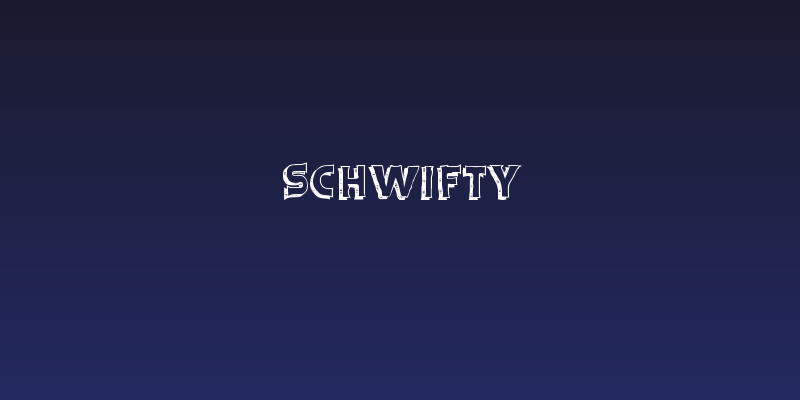 Schwifty Social Header