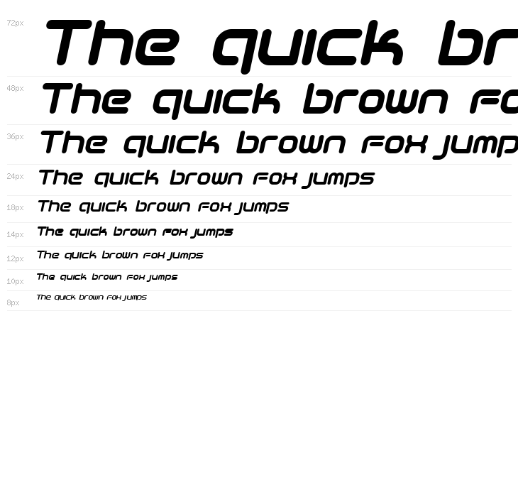 Sci Fied 2002 Italic Waterfall