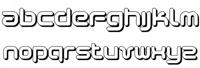 Sci Fied 2002 Ultra Шрифта строчной
