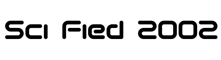 Sci Fied 2002 Font