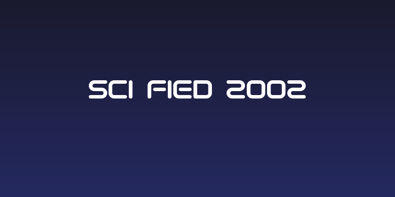 Sci Fied 2002 Social Header