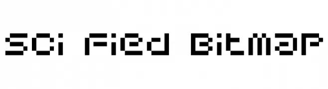 Sci Fied Bitmap  baixar fontes gratis