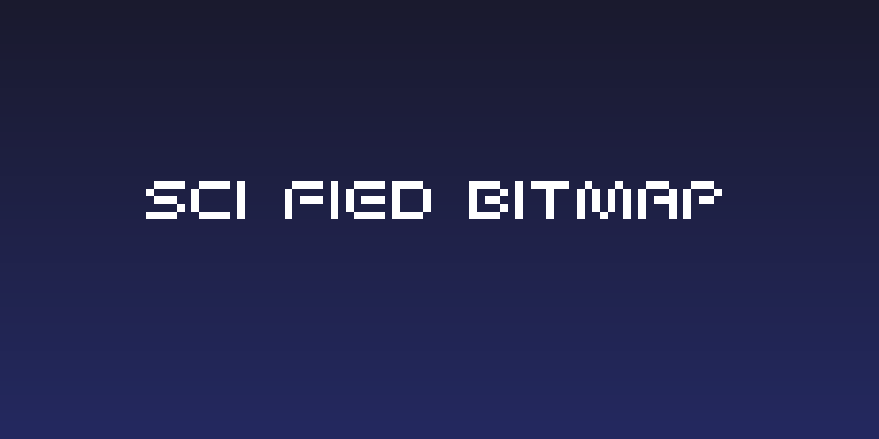 Sci Fied Bitmap Social Header