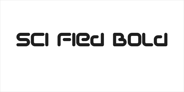 Sci Fied Bold Logo