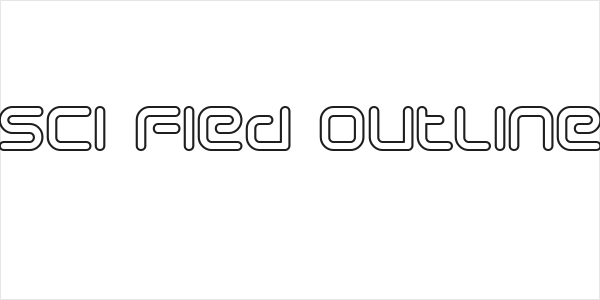 Sci Fied Outline Logo