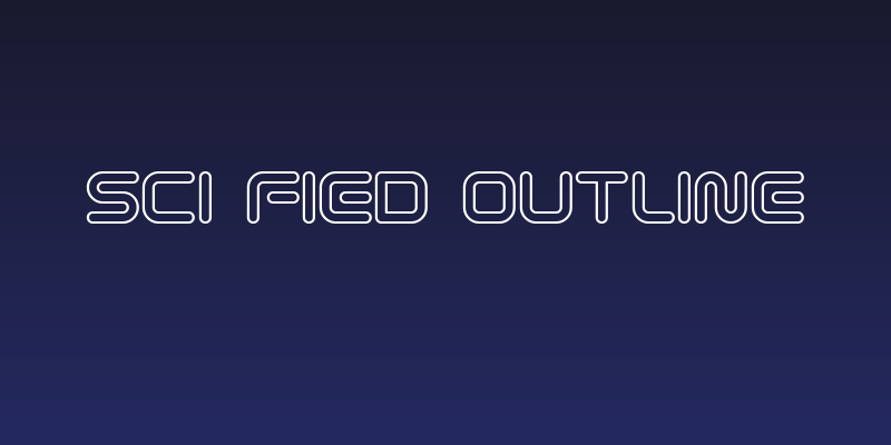Sci Fied Outline Social Header