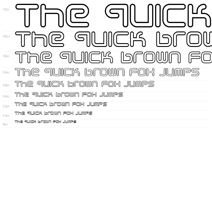 Sci Fied Outline Waterfall