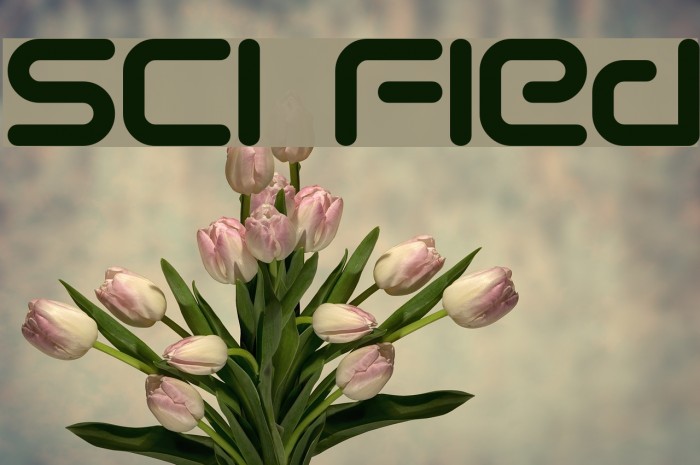 Sci Fied Font examples