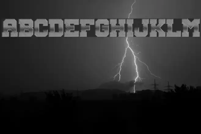 SciFi Movies Font examples