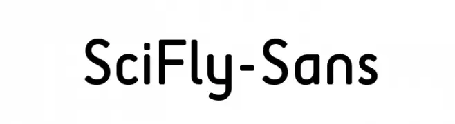 SciFly-Sans  フリーフォントのダウンロード