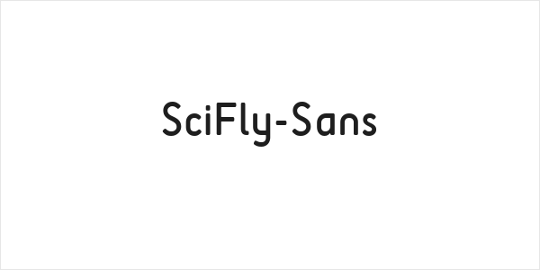 SciFly-Sans Logo