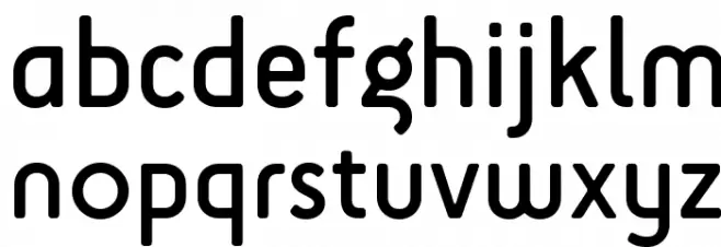 SciFly-Sans Font LOWERCASE