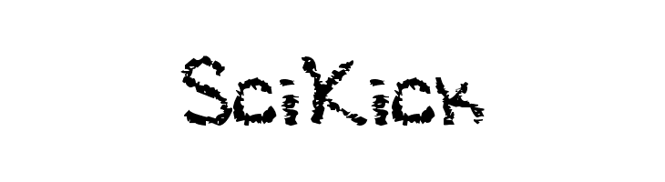 SciKick Font - FFonts.net